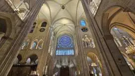 Notre-Dame Cathedral exterior and interior guided walking tour