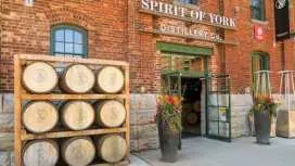 Toronto distillery district exploration game