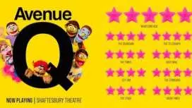 Avenue Q the musical in London admission ticket