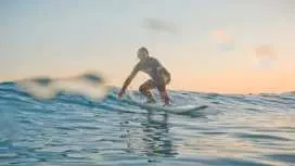 Surfing class in Fuerteventura's South white beaches