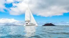 Luxury Oby Catamaran Cruise Corralejo