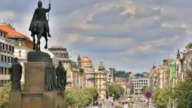 Guided walking tour of Prague's historic centre