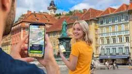 Self-guided digital scavenger hunt in Graz