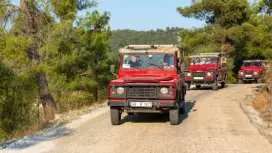 4x4 safari and boat cruise in Marmaris with onboard lunch