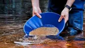 Gold panning adventure in Halle