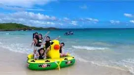 A private charter plan that includes "SUP & snorkeling" and "unlimited access to 7 types of marine sports"!