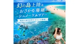 [Ishigaki Island/3 hours] Landing on the Phantom Island & Fish and Coral Snorkeling Tour ★ GoPro data, equipment, and transfers free | Same-day booking available, ages 0-85 OK