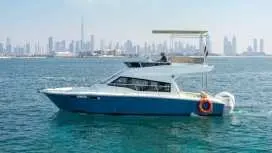 Rent a 40-foot boat and experience Dubai with luxury