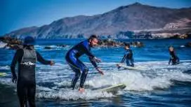 Surfing lessons in the south of Fuerteventura without transfers