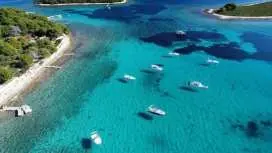 Blue lagoon & Trogir, 3 islands half day morning tour