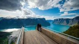 Nærøyfjord cruise, Flåm and Stegastein viewpoint guided tour