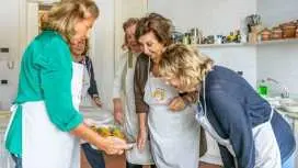 Cooking class and tasting at a Cesarina's home in Palermo