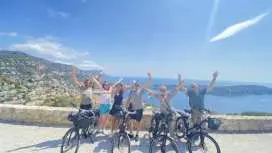 從尼斯到濱海自由城的全景電動自行車之旅