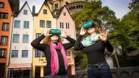 TIMERIDE GO! Cologne Virtual Reality City Tour in German