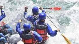 Rafting tour on the river Saalach