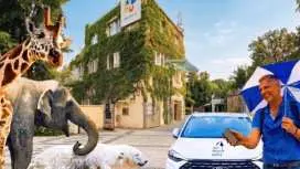 Transfer to Prague Zoo with audio guide