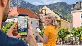 Self-guided digital scavenger hunt in Bad Reichenhall