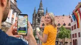 Self-guided digital scavenger hunt in Ansbach