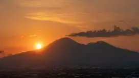 日落时分游览维苏威火山,含庞贝往返接送服务