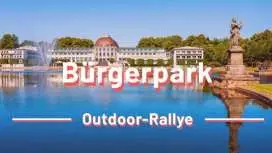 Bremen Bürgerpark interactive audiobook scavenger hunt adventure