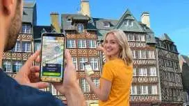 Self-guided digital scavenger hunt in Rennes
