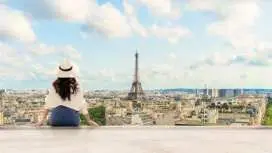 Eiffel Tower stair climb with summit access