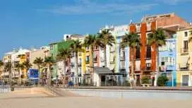 Villajoyosa seaside town trip from Benidorm