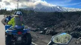 埃特納火山與阿爾坎塔拉峽谷四輪摩托車導覽遊