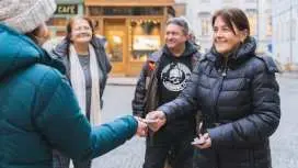 维也纳 Rundgang zum Thema Obdachlosigkeit