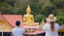 普吉岛全日寺庙、珍珠和腰果之旅(含午餐)