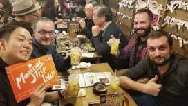 Osaka bar hopping night tour in Namba
