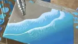 Resin art workshop experience in downtown Ishigaki City
