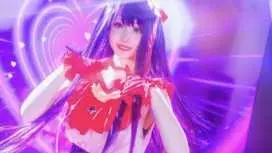 东京上野之森的Cosplayer拍照体验