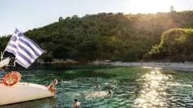 Half-day sailing trip around Thassos