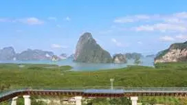 Ton Phrai Waterfall and Samet Nangshi Skywalk tour from Khao Lak