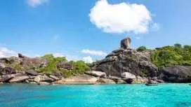 Full-day Similan Islands early bird tour by speed catamaran with optional transfers