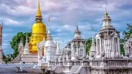 Chiang Mai City, temples and dinner tour with roundtrip airport transportation