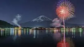 【山梨縣河口湖】河口湖旅遊基地湖祭煙火秀觀賞席