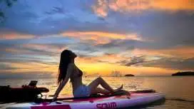 코타키나발루 선셋 패들보드 투어 (초보자 가능, 전문 강사 교육)