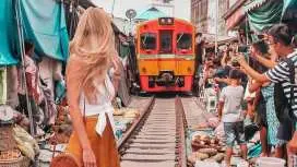 Bangkok Grand Palace, Floating Market, and Maeklong Railway Market Day Tour | Thailand