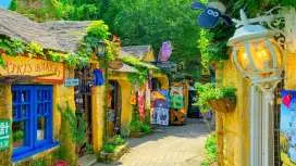 九州福岡別府六景一日遊|如意輪寺+由布岳+湯布院+金麟湖+海地獄+灶地獄|中英文導遊(福岡出發)