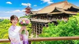 Kyoto & Uji Day Tour|Kinkakuji Temple&Kiyomizudera Temple&Ninenzaka&Sannenzaka&Uji Byodoin|Departure from Osaka/Kyoto