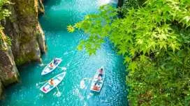 [ทัวร์กลุ่มสําหรับ 1 ท่าน] ทริปเที่ยวทาคาจิโฮะ เกาะคิวชู แบบไปเช้าเย็นกลับ | ตัวเลือกเพิ่มเติม: ล่องเรือในช่องเขาทาคาจิโฮะ, รถไฟชมวิวทาคาจิโฮะ, ภูเขาอาโซะ และ Kusasenri(ออกเดินทางจากคุมาโมโตะ)