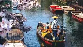 【含柳川遊船票】福岡出發 | 柳川遊船&阿蘇山&草千里&黑川溫泉一日遊共乘遊