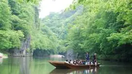 日本岩手世界遺產平泉中尊寺金色堂&猊鼻溪遊船一日遊|仙台出發