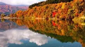 日本東北2日遊|銀山溫泉・松尾芭蕉山寺・藏王纜車・狐狸村・最上川遊船・御釜火山口・秋保瀑布楓葉|仙台出發(中英領隊)