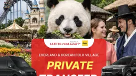 京畿道精華遊:愛寶樂園與韓國民俗村私人之旅