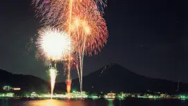 【山梨縣煙火節巴士之旅】約10000發煙火!河口湖煙火節兩天遊【名古屋站出發】