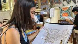 Hội thảo Batik Bali, tham quan đền Batuan và thác nước | Tour riêng