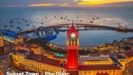 Phu Quoc Private Sunset Town Evening Tour | Kiss Bridge, Symphony of the Sea, Fireworks | Departure from Phu Quoc | alona01